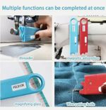 4 in 1 Sewing Machine Needle Threader Inserter Automatic Quick Threading Tool