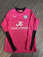 Original Leicester City Goalkeeper Home Shirt 2014 / 2015 Puma Size Small Adult 