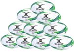 Gilbert  Rugby G-TR6000 Training Ball (Pack of 10)  Size 4 - Free P&P
