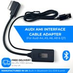 1PCS Bluetooth 5.0 Adapter Aux Cable For Audi 2G AMI MMI Jack A4 A5 A6 A8 Q7 -UK