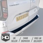 Ford Transit Custom Gen 2 (2024 – onwards) – Rear Bumper Protector – Matte Black