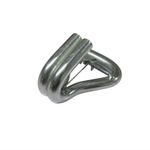 Zinc Plated Claw Hook 50MM X2 (5 Ton Safety Catch Double J Webbing Tie Down 2")
