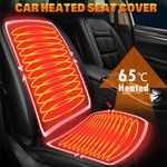 Luxury Heated Car Seat Cushion Heater Aftermarket Cold Winter Universal 12V 24V