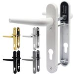 UPVC Door Handle 92PZ Sprung Pair for PVC and Composite Doors
