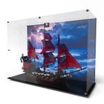 Opus Display Case for Lego® Pirates of the Caribbean 4195 Queen Anne's Revenge