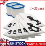 Dust Bags & Filter For Makita VC2000L VC2010L VC2012L VC2511L VC2512L VC3011L UK