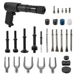 Multifunctional Pneumatic Air Hammer 90 PSl Vibration Impact Tool Chisel All Kit