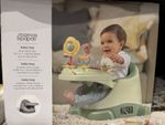 Mamas & Papas Baby Bug & Activity Tray - Pebble Grey