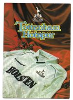 Terry Venables. Signed Tottenham Hotspur. Official Xmas Card