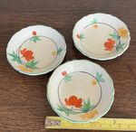 3 Miniature Plates Or Pin Dishes Made By Royal Venton Ware John Stevenson & Sons