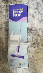 ISIN CUBOI Microfibre 360° Spray Mop Purple with Reusable Pads