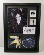 The Cure FRAMED Picture Disc Album & Robert Smith Autograph Display UNIQUE!