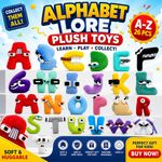Alphabet Lore Number Plush Toy Stuffed Animal Plushie Doll Gift Kids Adult NEW