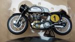 1:9 SCALE NORTON RACING MOTORBIKE ITALERI PROTAR DIECAST BOXED