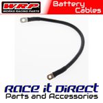 Battery Cable 15" Black Cable with 1/4" & 5/16" Lug Terminal WRP