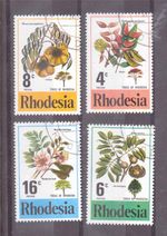 RHODESIA,  1976, VUNNERABLE WILDLIFE,  SG 529-32, FINE MNH  SET