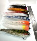 10 Pike Flies - Predator Fly Fishing - 2/0 Predator Flies - Fly Fishing