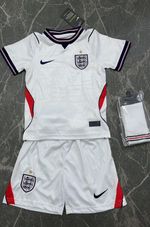 England World Cup Home Kids Kit Ages 3-13 With Socks