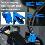 4pcs Car Brake Oil Pipe Plug Brake Nozzle Clamp Oil Tool to Prevent Oil Spills