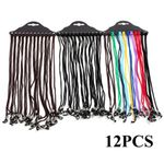 12pcs Reading Glasses Lanyards Neck Cord Spectacles Sunglases Strap Silicon Grip