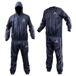 Heavy Duty Sauna Sweat Suit Gym Fitness Exercise Weightloss Sweat Suit