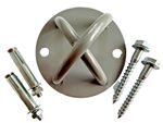 Ceiling Anchor Wall Mount Bracket Suspension Trainer Strap Air Yoga Props 2Holes