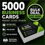 Bulk Business Cards Printing UK | 1000–5000 Custom Cards | 350gsm 400gsm