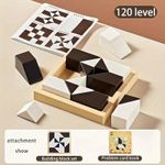 120 Level Hidden Building Block Puzzle Toys Logic & Spatial Reasoning Game Kid