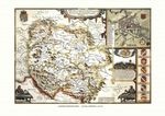 Old Map of Herefordshire - Premium Antique Reproduction - A2 - Ideal  Gift