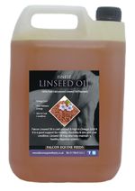 100% Pure Cold Pressed Flax Linseed Oil 5 litres - Horses, Livestock, Furniture