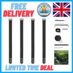 61cm x 5cm Elastic Hook and Loop Straps (4 Pack) – Secure, Adjustable & Non-Slip