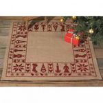 Permin Christmas Spirit Tree Mat Counted Cross Stitch Kit