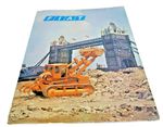 1970 Fiat Sales Brochure Leaflet Loader Earthmover London Bridge Cover Photo