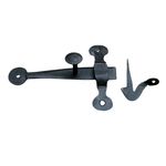 Cupboard latch 6 Inch Privacy l These Latches are aged Finish is Black to Rust