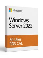 Windows Server 2022 Remote Desktop License - 50 Users RDS CALs