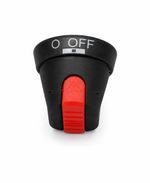 Industrial Rotary Isolator Switch Handle Red Black ON OFF Generator Panel