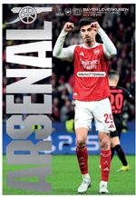 ARSENAL v BAYER LEVERKUSEN UEFA CHAMPIONS LEAGUE Official Programme 17/03/2026