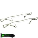 2X FRONT CALIPER SPRING PAD FITTING KIT FITS: VAUXHALL ASTRA H 04-10 BPF1180AE