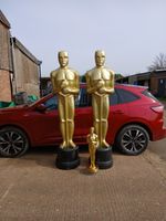 2 x Giant Oscar Style Awards Statues 2.4m