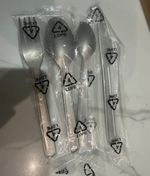 Alessi Special Edition Conversational Objects Cutlery Set 4 Pieces Virgil Abloh