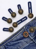 6 Pcs Button Extender for Trousers, Button Waist Extender, Pants Waist Extender
