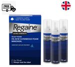 Regaine For Men Hair | Extra Strength Regrowth Foam 3 x 73ml