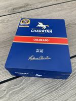 Charatan Colorado Wooden Cigar Box Blue Crafts Storage Display