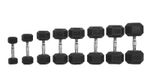 66fit Hexagonal Dumbbells 2.5kg - 20kg (Sold in Pairs)