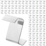 50/100 Z Clips for Greenhouse Glass - Glass Pane Fixing Stainless Steel Clips