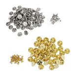 10~100PCS Butterfly Clutch Pin Back Clasps Lapel Pin Backs For Badge Post Buckle