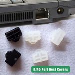 RJ45 Interface Dust Proof Plug Silicone Plugs RJ45 Port Protective Cover Cap