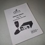 Cobra Communications Service Manual Citizen's Band 2-Way Radio Cobra 78X