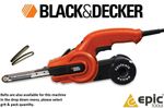 BLACK & DECKER Electric/Mains Powerfile File/Mini 13mm Hand Belt Sander KA900E