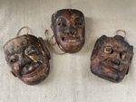 Antique Wooden Carved Masks